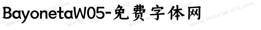 BayonetaW05字体转换