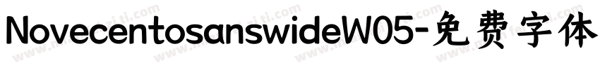 NovecentosanswideW05字体转换