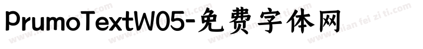 PrumoTextW05字体转换
