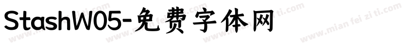 StashW05字体转换