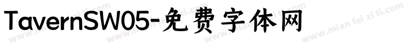 TavernSW05字体转换