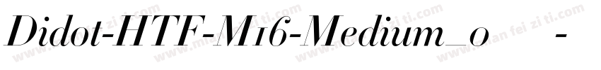 Didot-HTF-M16-Medium_0手机版字体转换