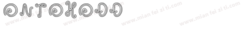 ontohodd字体转换