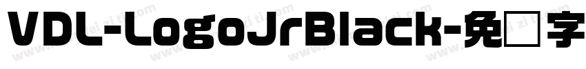 VDL-LogoJrBlack字体转换