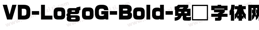 VD-LogoG-Bold字体转换