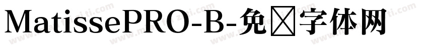 MatissePRO-B字体转换