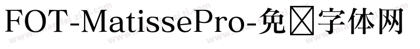 FOT-MatissePro字体转换