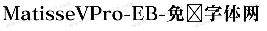 MatisseVPro-EB字体转换