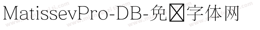 MatissevPro-DB字体转换