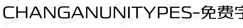CHANGANUNITYPES字体转换
