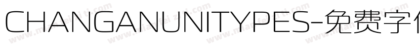 CHANGANUNITYPES字体转换