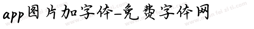 app图片加字体字体转换