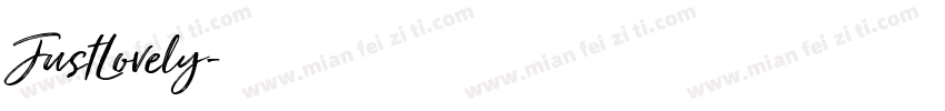 JustLovely字体转换