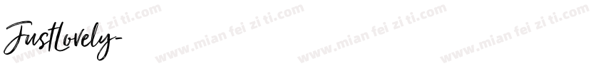 JustLovely字体转换