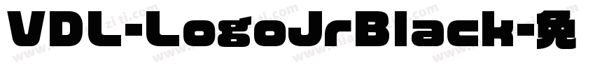 VDL-LogoJrBlack字体转换