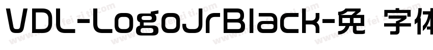 VDL-LogoJrBlack字体转换