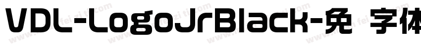 VDL-LogoJrBlack字体转换
