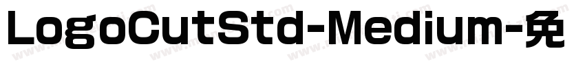 LogoCutStd-Medium字体转换