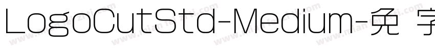 LogoCutStd-Medium字体转换