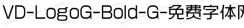 VD-LogoG-Bold-G字体转换