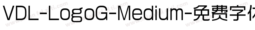 VDL-LogoG-Medium字体转换