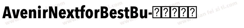 AvenirNextforBestBu字体转换