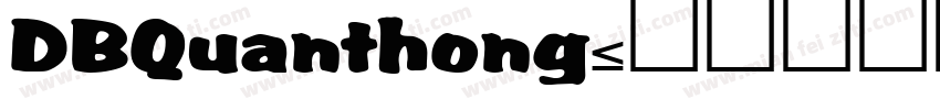 DBQuanthong字体转换