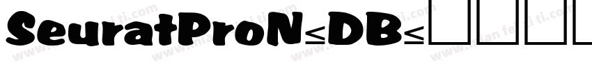 SeuratProN-DB字体转换