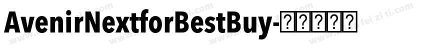 AvenirNextforBestBuy字体转换