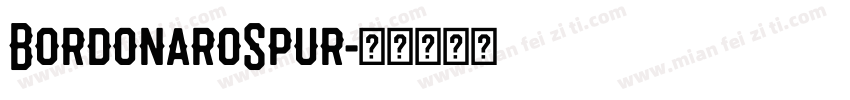 BordonaroSpur字体转换