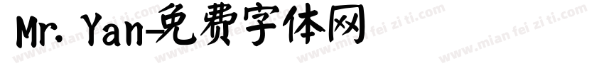 Mr.Yan字体转换
