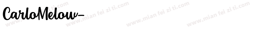 CarloMelow字体转换