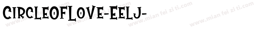 CircleOfLove-Eelj字体转换