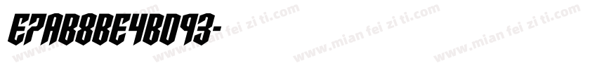 E7AB8BE4BD93字体转换