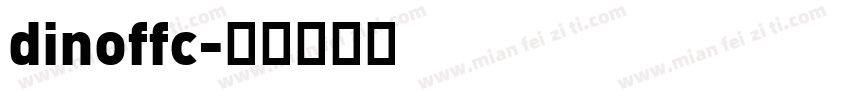 dinoffc字体转换