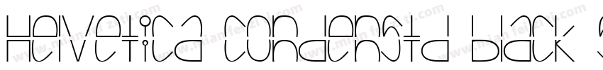 helvetica-condenstd-black-se字体转换