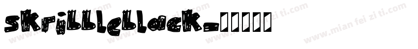 skribbleblack字体转换