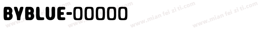 BYBlue字体转换