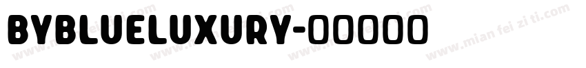 BYBlueLuxury字体转换