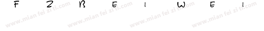 FZBeiWeiKaiShu-S19S字体转换
