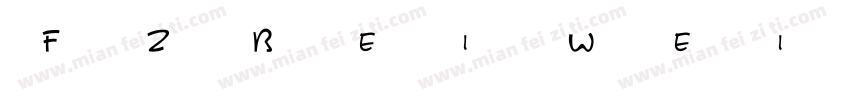 FZBeiWeiKaiShu-S19S字体转换