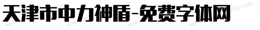 天津市中力神盾字体转换