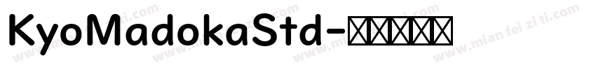 KyoMadokaStd字体转换