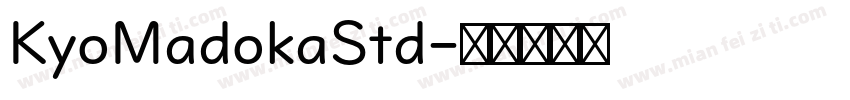 KyoMadokaStd字体转换