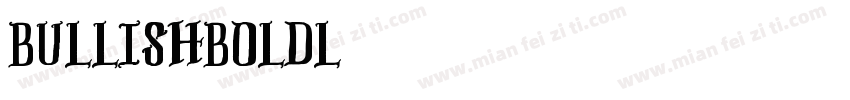 BullishBoldL字体转换