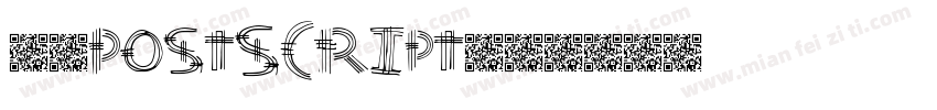 方正PostScript字体转换