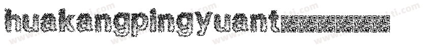 huakangpingyuant字体转换