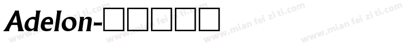 Adelon字体转换
