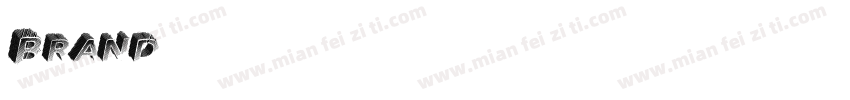 Brand字体转换