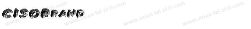 CISOBrand字体转换